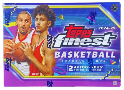 2024-25 NBA Topps Finest Basketball Hobby Box | eBay