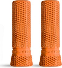 Padel Grip Soft Silicone Padel Racket Grip, Octopus, Orange Cushioned,