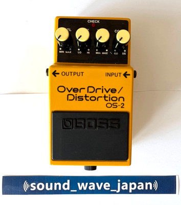Boss OS-2 OverDrive/Verzerrung Effekpedal-Test für Gitarre abgeschlossen schn...