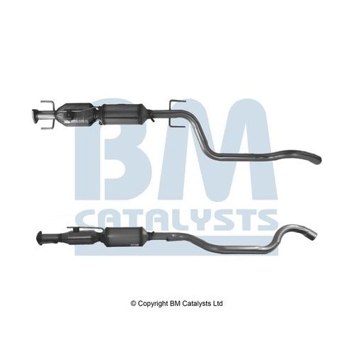 BM Catalysts Partikelfilter FüR Vauxhall Zafira Mk II B A05 2005-2014 Euro 4-image