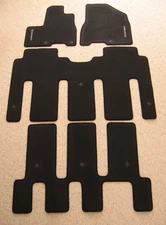 New Genuine OEM Kia Sedona Floor Mats FULL SET 2015 - 2021 Black A9F14AC200WK