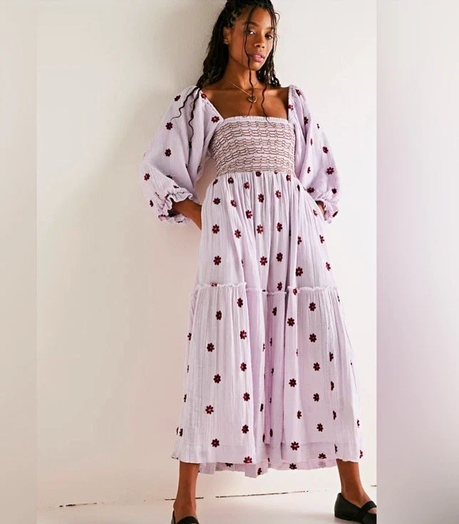 free people maxi dress xs Dixie Maxi Dress