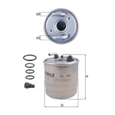 Kraftstofffilter für Mercedes M-Klasse W164 S-Klasse W221 | 24131652