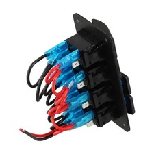 Rocker Switch Control Panel with Built In LEDs Suitable for Multiple Uses