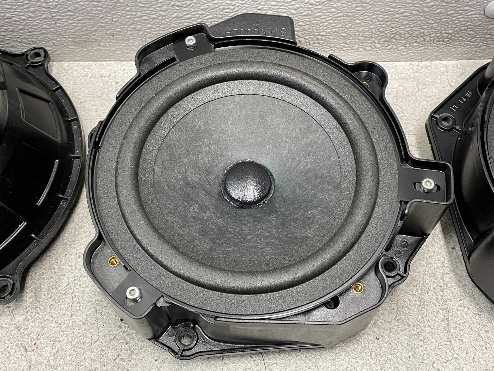 15 16 17 Maserati Ghibli S Audio Subwoofer Door Tweeter Speaker Set 1293 OEM