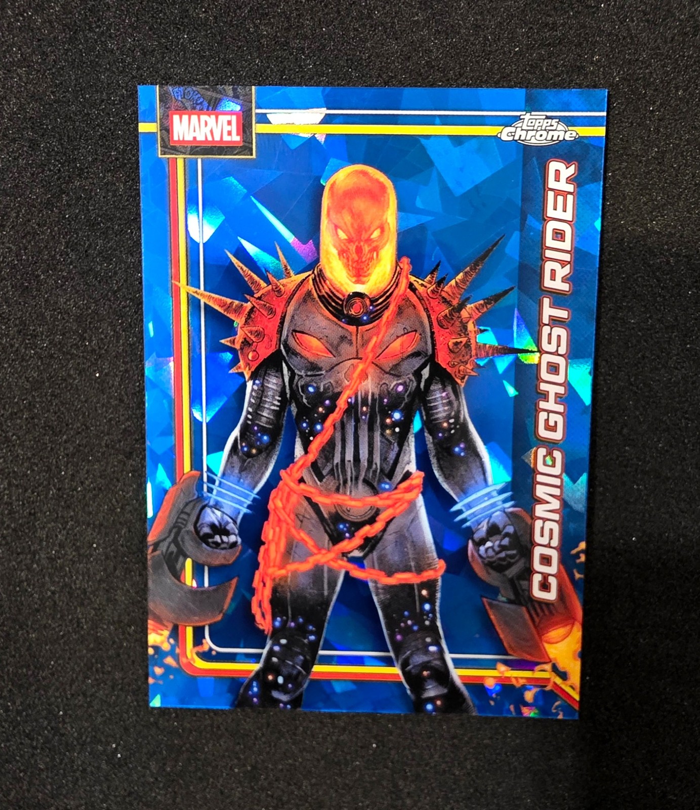2026 Topps Chrome Marvel Comics Sapphire Edition #108 Cosmic Ghost Rider