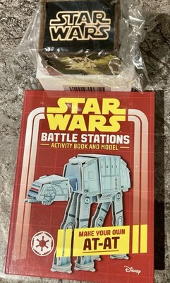 Star Wars Holz Handkurbel Spieluhr und Battle Station Activity Buch & Modell