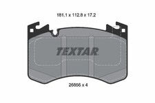 BREMSBELAGSATZ FÜR LAND ROVER RANGE ROVER SPORT III (L461) - TEXTAR 2685601