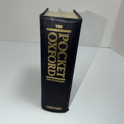 The Pocket Oxford Dictionary 1992 8th Edition Clarendon Press Oxford
