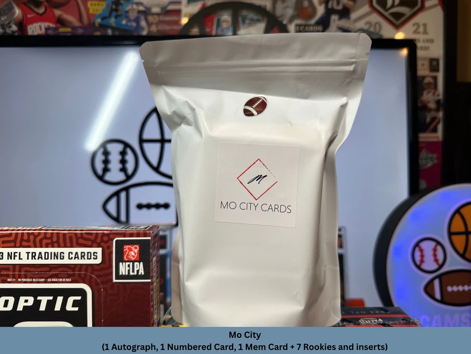 New England Patriots Hobby Box BREAK 23-24 NFL 1/2 Optic 1/2 Encore - Image 4 of 4