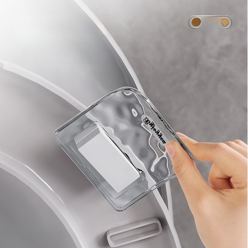 Easy On Toilettensitzheber PET transparent 7x6x1,2cm Hygienisches Hebewerkzeug - Bild 9 von 32