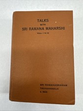 talks with sri ramana maharshi Vol. 1-2 Third...