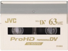 SINGLE TAPE -- JVC ProHD Professional DV Videotape - M-DV63PROHD - NEW