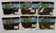 Mister Twister Exude Sw 8'' Sandworm Worms Lures  - 8 Pcs / Color  - Select