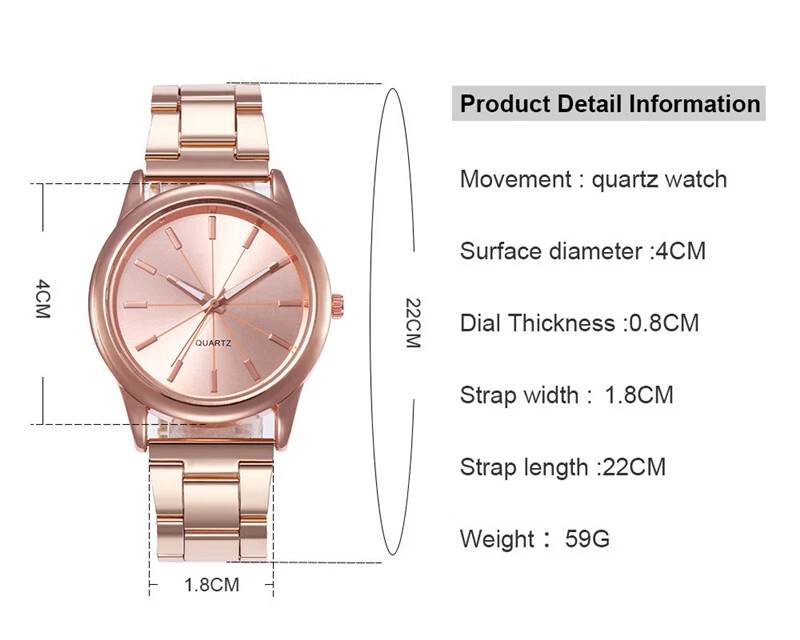 2021 Fashion Stainless Steel Analog Quartz Women s Watches Ladies