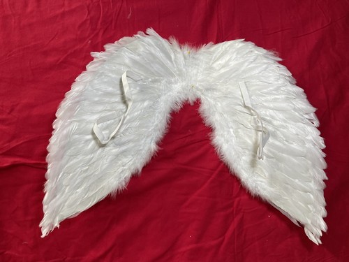 Angel Costume adult Wig Wings and Halo White Angel Costumes Wings - Picture 3 of 6