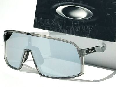 Oakley Low Bridge SUTRO Grey Smoke POLARIZED Galaxy Chrome Lens Sunglass 9406A