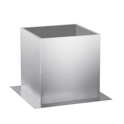 FICBXRA Roof Curb For Exhaust Fan 23” Square x 20”High Flat Bolt Curb 18 Gauge Galvanize
