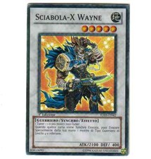 CARTA YU GI OH - SCIABOLA-X WAYNE - 5DS3-IT042 - RARA - FOIL - IN ITALIANO