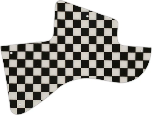 WD Custom Pickguard For Gibson Les Paul Special #CK01 Checkerboard Graphic