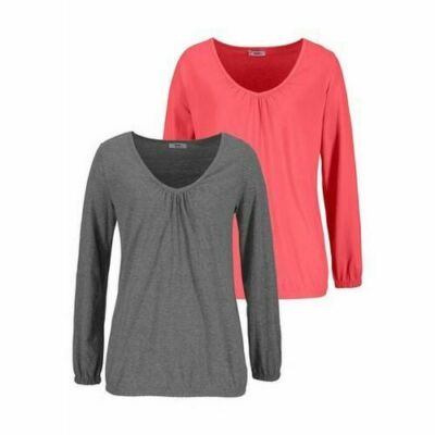 SUPER TOLLES LANGARMSHIRT VON FLASHLIGHTS IN GRAU GR. 32/34 NEU UND UNGETRAGEN