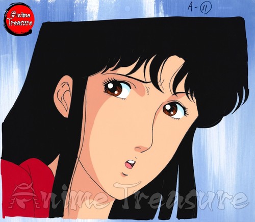 ANIME CEL cellulo : CAT'S EYES anime tv HITOMI Tam #16 celluloid 1983 キャッツアイ セル画