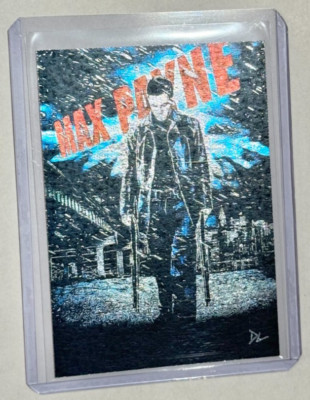 Max Payne Platinum Plated Edition Artist Signed  The Movie  Trading Card 1/1