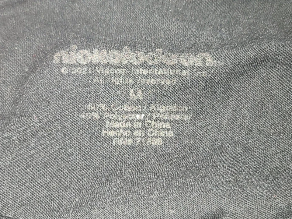 Camisa sin mangas Nickelodeon Graphic Rugrats negra niños talla mediana Foto 4 de 4