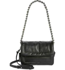 Marc Jacobs Small Pillow Leather Convertible Crossbody Bag ~NWT~ Black