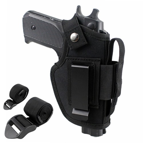 Concealed Carry Gun Holster Mount Car Truck Pistol Holster Holder with 2 Straps - Picture 3 of 11