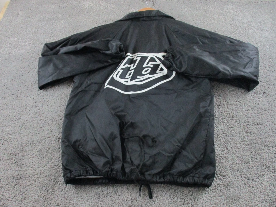 Troy Lee Designs Jacket Small Long Sleeve Zip Up Fleece Lined Motocross Racing - Image 2 of 4