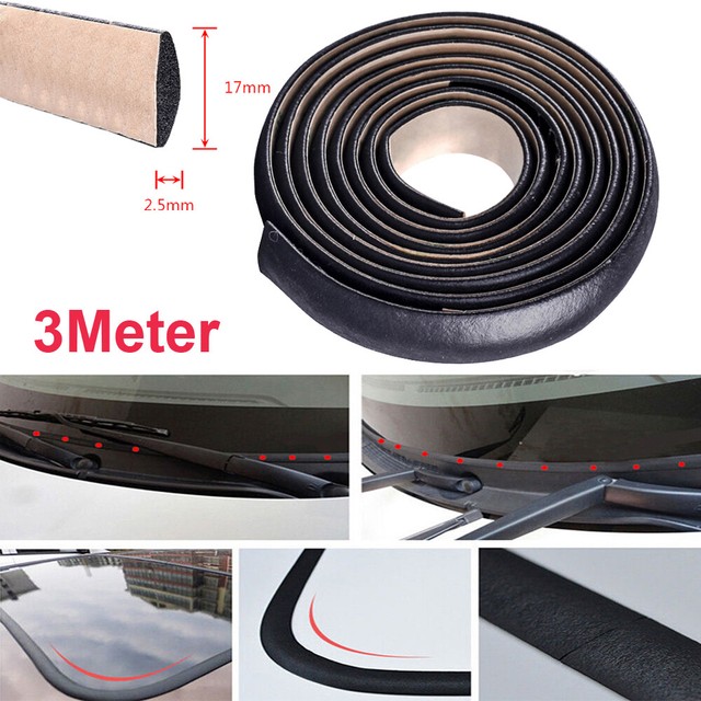 3M Car Windshield Sunroof Window Rubber Seal Strip Trim Waterproof Accessories eBay