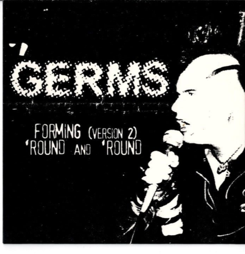 GERMS Round & Round US 7" VINYL w/PS RE  PUNK ROCK - Photo 1 sur 2