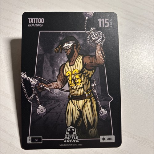 Bo Jackson Battle Arena Tattoo Steel Fernando Tatis Jr