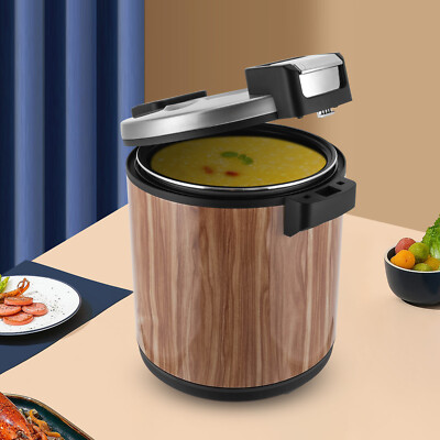 23L/6 Gallon Electric Rice Warmer Non-stick Food Warmer w/Rice Spoon 110W