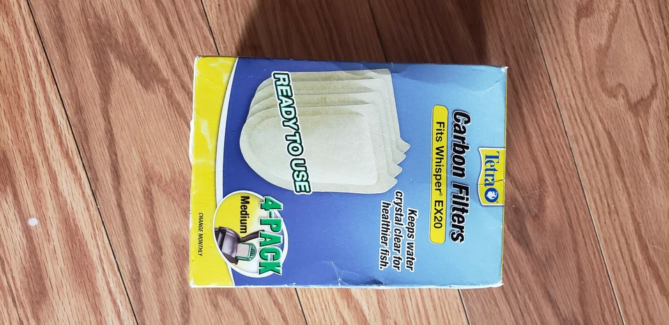 Filtro de carbono Tetra médio pacote com 4 para EX20 - Imagem 3 de 3