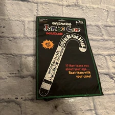 Amscan Novelty Gag Funny Over The Hill Senior Birthday Inflatable Prop Cane 46”