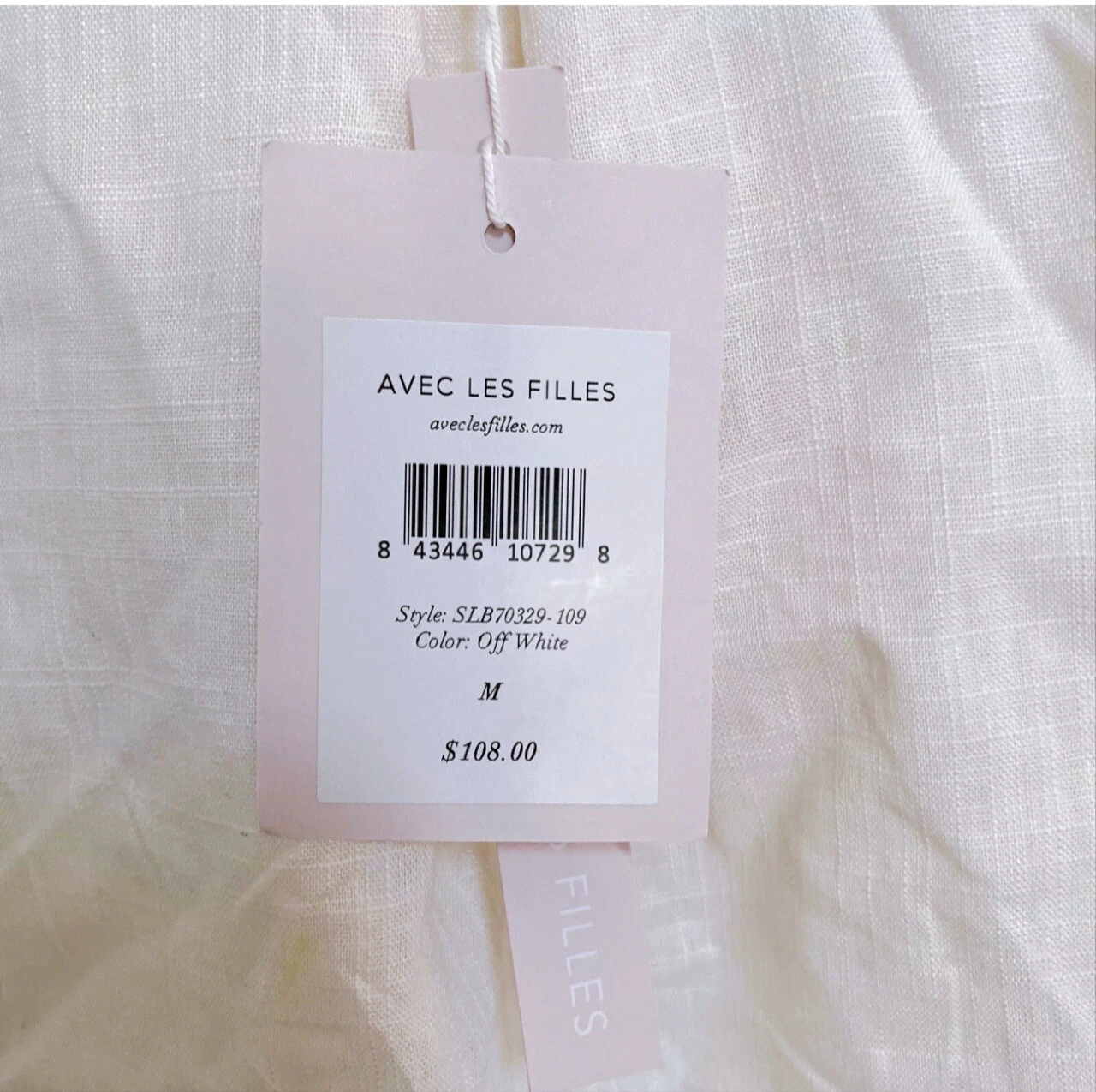 OFF WHITE Abito Avec Les Filles bianco sporco ($108)