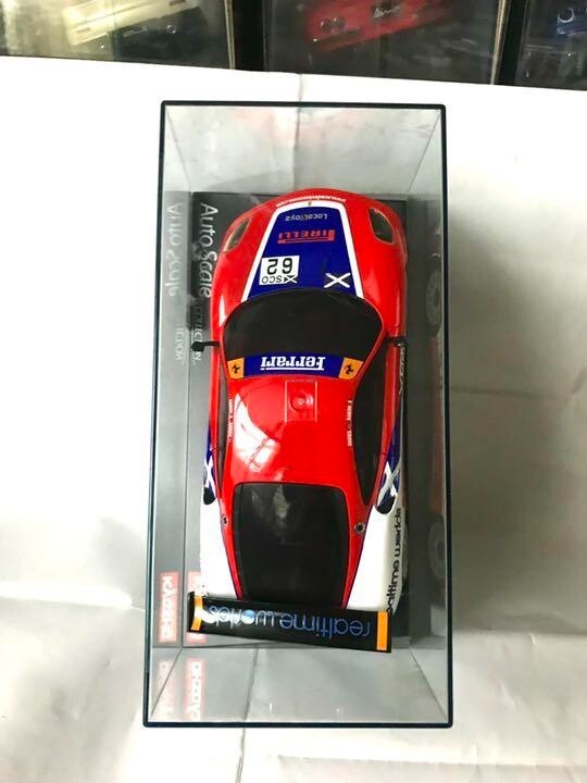京商ミニッツ　Ferrari F430 Kyosho MINI-Z Body Ferrari F430 GT Test Car/White 2007 FINE