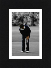 8X6 Mount SEVE BALLESTEROS Signed PHOTO Print BRITISH OPEN Golf ReadyTo Frame