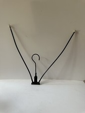 Pair 2 Vintage Portable Travel Clothes Hangers Featherweight 8 