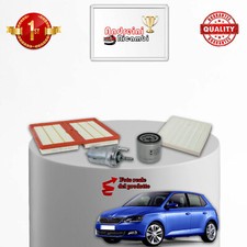 KIT TAGLIANDO 4 FILTRI SKODA FABIA III 1.0 TSI 70KW 95CV DAL 2017 ->