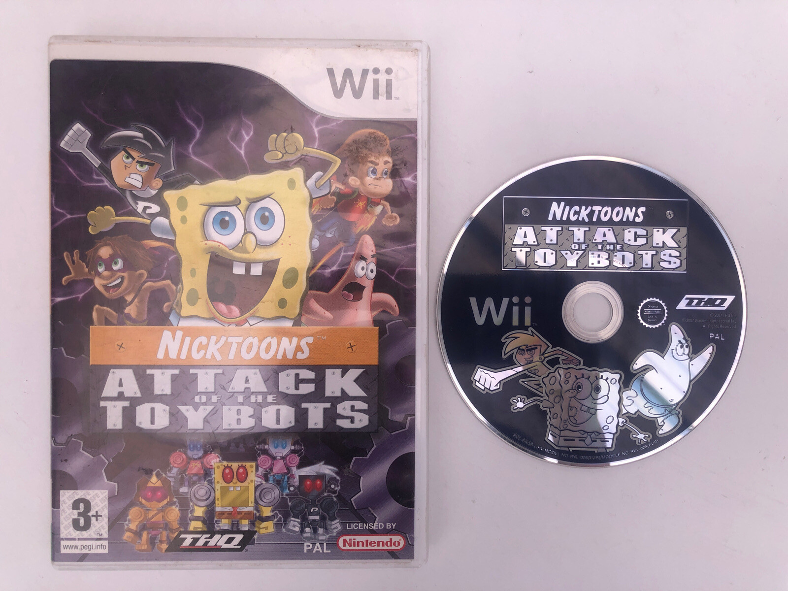 Nicktoons Attack of the Toybots (3+) (Nintendo Wii) THQ - 2007