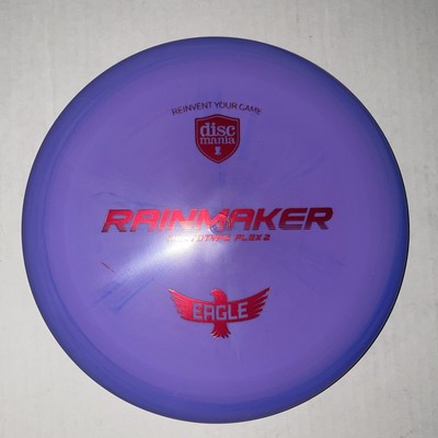 NEW 174g Discmania Rainmaker Prototype Flex 2 Eagle McMahon Purple w/ Red Foil