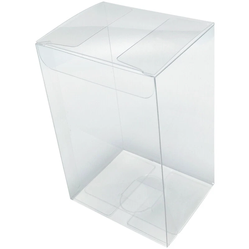 10X Cajas de PVC Transparente Boda Fiesta Favor Regalo Caramelos Pastel Producto Caja de Exhibición Hágalo Usted Mismo Foto 4 de 4