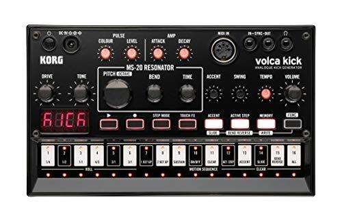 Korg Analog Kick Generator Volca Kick Schwarz (26.3 x 15.3 X 7.1 CM) VOLCAKICK - Bild 1 von 3