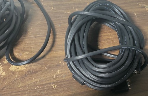 50 FT SVGA Super VGA Video Extension Cable Male to Female TV PC Heavy Duty - Picture 10 of 11