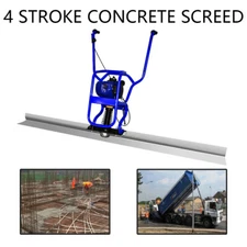 GX35 4 Stroke 37.7cc Gas Concrete Wet Screed Power Screed Cement 2M Board 950W