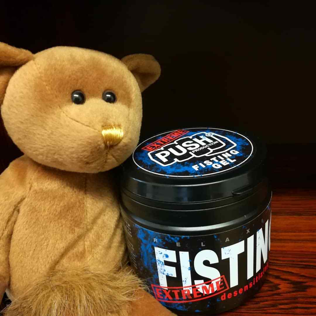 lubrificante anale fisting gel PUSH  extreme anal toy x dildo giochi bdsm 500 ml