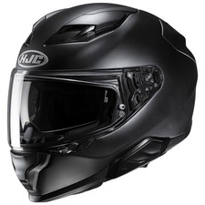HJC F71 Semi-Flat Helmets Black Lg 0853-0135-...